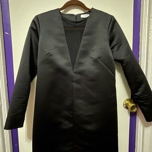 Sandro black mini dress size 2